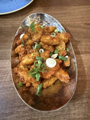 BABY CORN MANCHURIAN  at Worthing Indian Cafe & Bar in Worthing