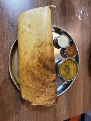 MASALA DOSA  at Worthing Indian Cafe & Bar in Worthing