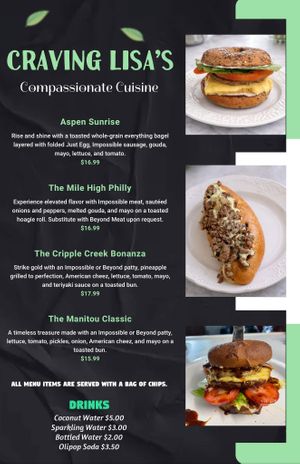  at Craving Lisa's Compassionate Cuisine in New Port Richey