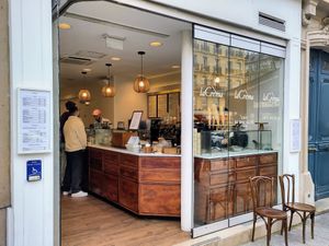 Façade at LaCrèma  in Paris