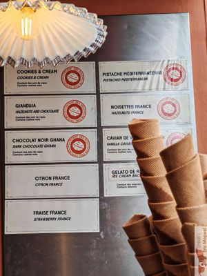 Choices at LaCrèma  in Paris