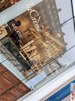 Facade at LaCrèma  in Paris