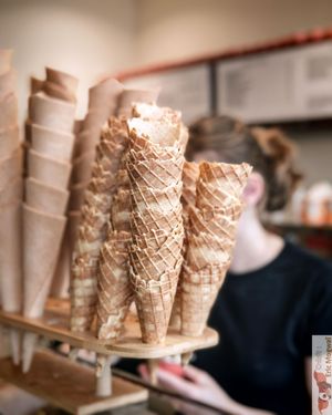 Vegan Cornets at LaCrèma  in Paris