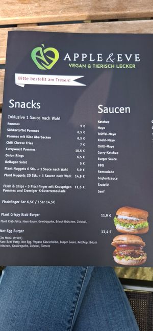  at Apple & Eve Vegan und tierisch lecker in Bremen