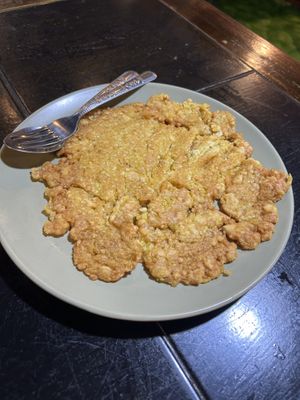 Vegan omelette  at J-DEE VEGAN in Chiang Mai