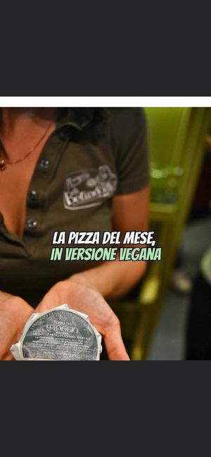 Con alternative vegetali tutte biologiche   at Pizzeria / Friggitoria Da Belindo in Pontedera