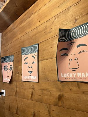   at Luckyman Noodles in Milan