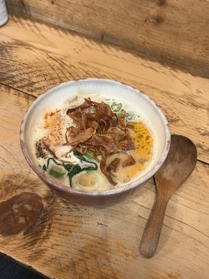   at Luckyman Noodles in Milan