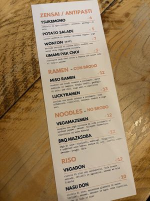   at Luckyman Noodles in Milan