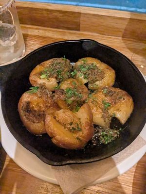 Roasted potatoes at Poco Tapas Bar - Bristol in Bristol