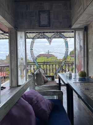 Terrace at Warung Ting Ting in Ubud