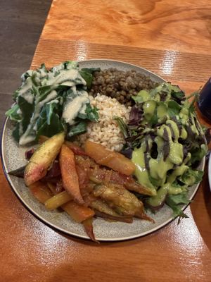   at Himalaya Vegan Organic Restaurant in New York City