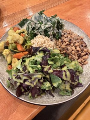 Meal  at Himalaya Vegan Organic Restaurant in New York City
