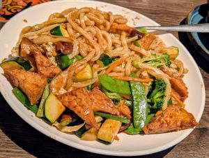 Yaki udon at 698 Restaurant in Columbus