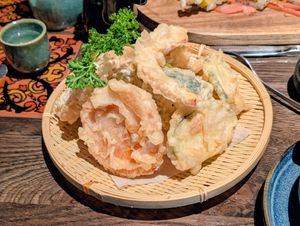Veggie tempura at 698 Restaurant in Columbus