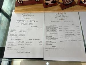 Menu   at Soul Vegan Café in Pulau Pinang