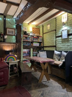 Board games   at The Crosskeys Llanfyllin in Llanfyllin