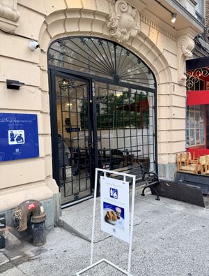 Storefront   at Nacha Focaccia in Brooklyn