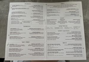 menu  at GreenFit Healthy Café in Punta Cana