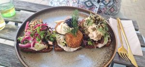 Smørrebrød at Café Ojo in Odense