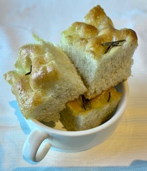 Focaccia  at The Market in Dubai