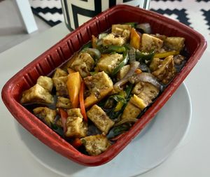 Tofu in Shredded Garlic & Chili at Gracie Chen's in Dubai