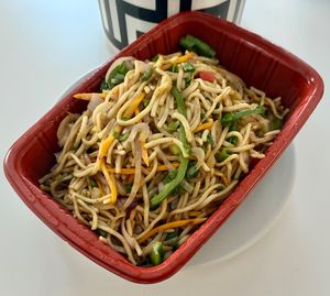 Plain chow mein  at Gracie Chen's in Dubai