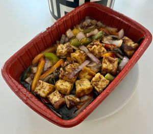 Kung Po tofu at Gracie Chen's in Dubai