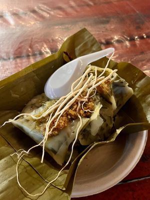 Vegan dumplings   at Memories of Chiang Mai in Chiang Mai