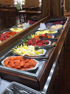 Deserts  at Recanto Vegetariano in Sao Paulo