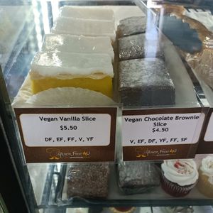 vegan slices at Gluten Free 4 U Boronia in Boronia