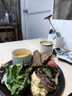 Seasonal deli plate  at hausbrot - ハウスブロート in Tokyo