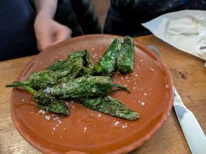 Padron peppers at Sanpa in Wokingham