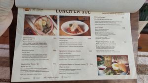 Menu at La Solana Coffee - Brunch - Eatery - Work space in Hoi An
