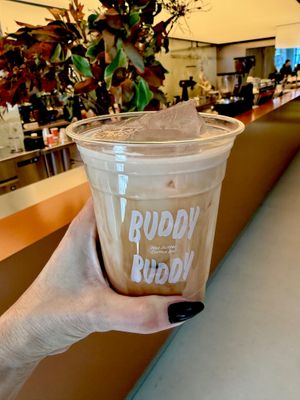  at BUDDY BUDDY · Nut Butter Coffee Bar in New York City