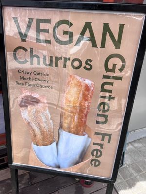 Yum  at Vegan Churros in Tokyo