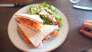 Club sandwich at Croustille in Toulouse