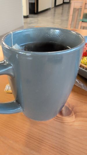 Chai tea at Grace Cafe in Bushnell