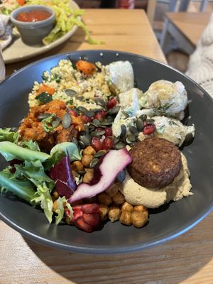Buddha bowl #Veganuary at Waterside Cafe in Kendal