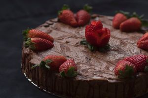 GF Vegan Double chocolate and strawberry special order.  at Simply Naked Co. in St Petersburg
