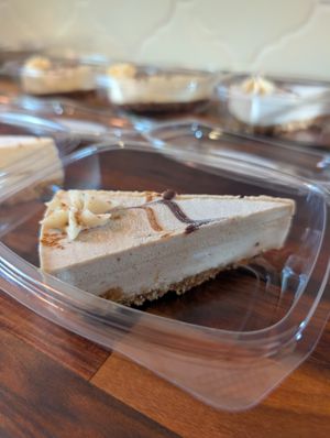 GF & Vegan Chai Spice cheesecake (seasonal)  at Simply Naked Co. in St Petersburg