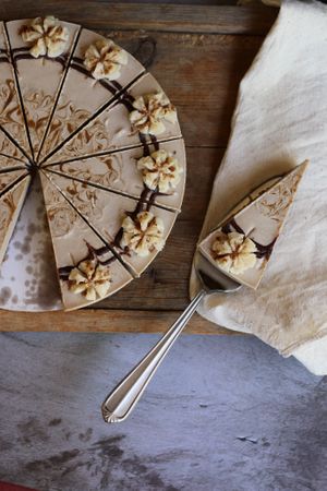 GF & Vegan Chai Spice whole cheesecake - special order at Simply Naked Co. in St Petersburg