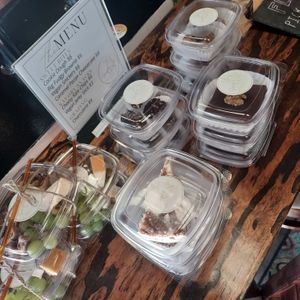 GF assortment of treats in the grab and go fridge at Simply Naked Co. in St Petersburg