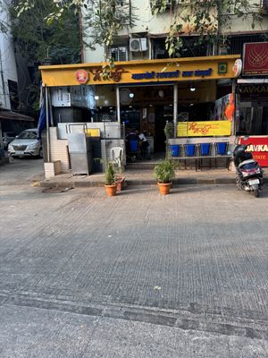 Restaurant entrance   at Mi Marathi in Mumbai