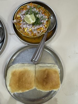 Vegan Missal Pav  at Mi Marathi in Mumbai