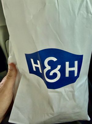 To-Go Bag at H&H Bagels in Boca Raton