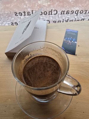 Vegan Cocoa Latte at The Chocolate Cafe in Wausau