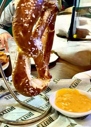 Giant Pretzel at Duffy's Sports Grill in Coconut Creek