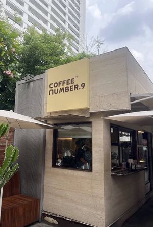 Store front  at Coffee No.9 in Bangkok