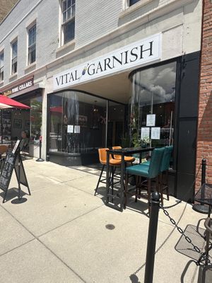 Easy to find!  at Vital Garnish in Canandaigua
